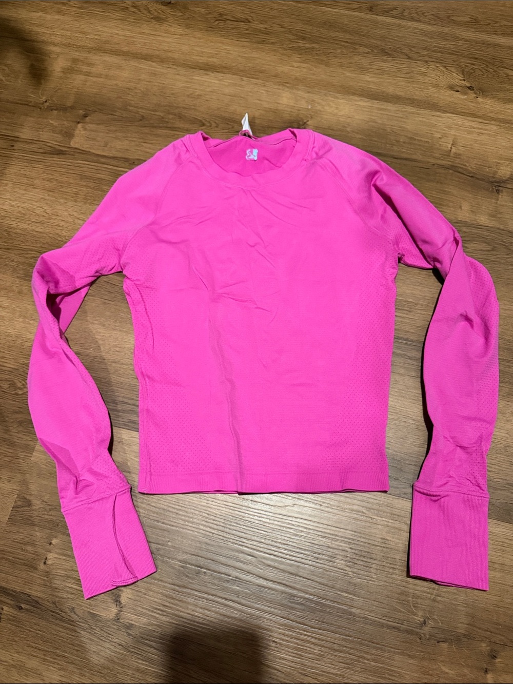 BuffBunny Long-Sleeve Performance Top - Hot Pink